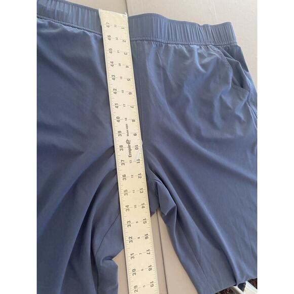 Eddie Bauer Womens XL Pull On Elastic Waist Stretch Outdoor Pants Blue - Picture 3 of 12